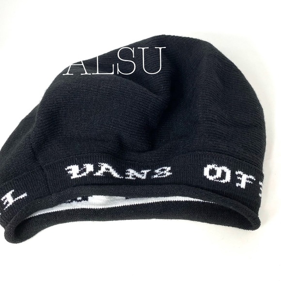 VANS JEWELS Women’s Beret Black Logo - Picture 5 of 7